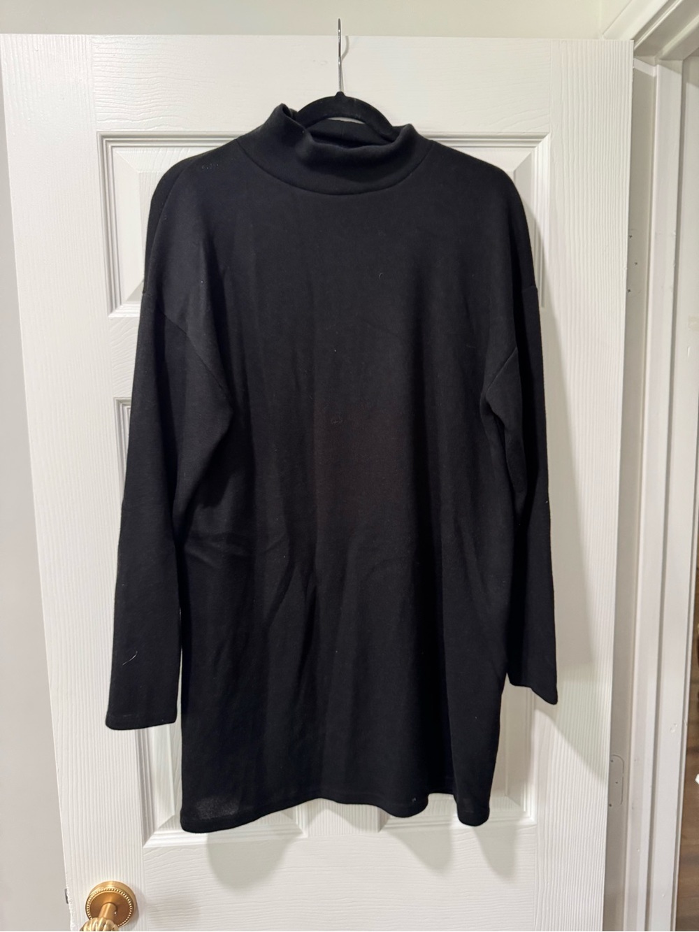Zara Black Women’s Turtleneck Dress